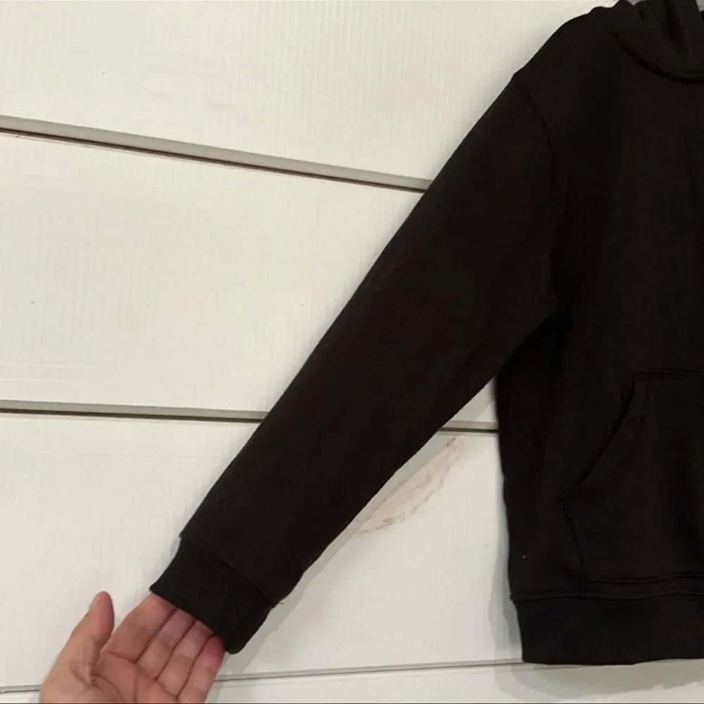 True Religion Horseshoe Zip Hoodie Black Size 6